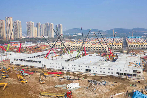 Yuchai Assists in the Completion and Delivery of Huoshenshan Hospital on Schedule